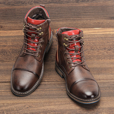 Aaron – Handcrafted Luxe Oxford Boots
