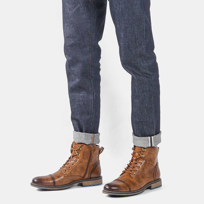 Aaron – Handcrafted Luxe Oxford Boots